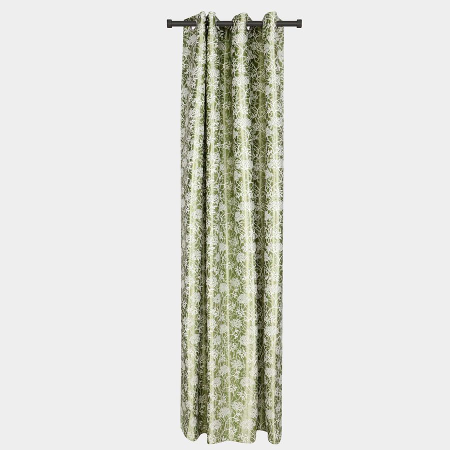 7ft. Green Microfiber Door Curtain, , large image number null