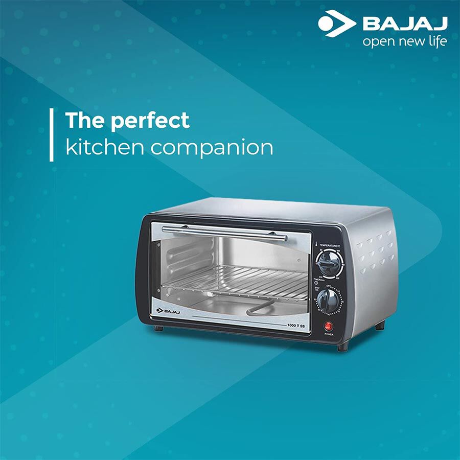 800 W Powder Coated Oven Toaster Griller, , large image number null