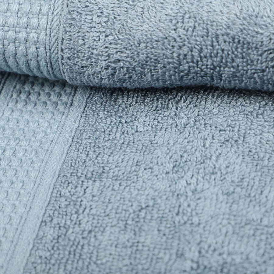 480 GSM Blue Cotton Hand Towel, , large image number null