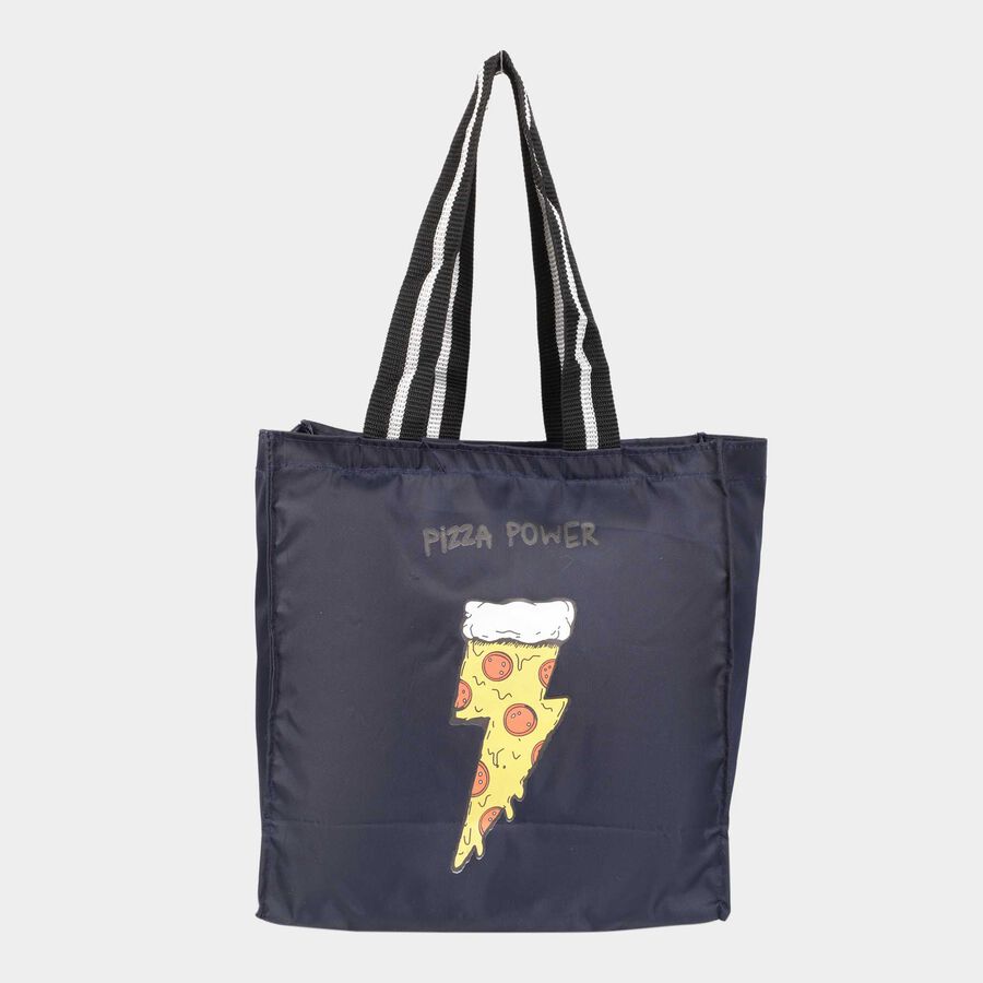Navy Blue Fabric-Polyester Bag, , large