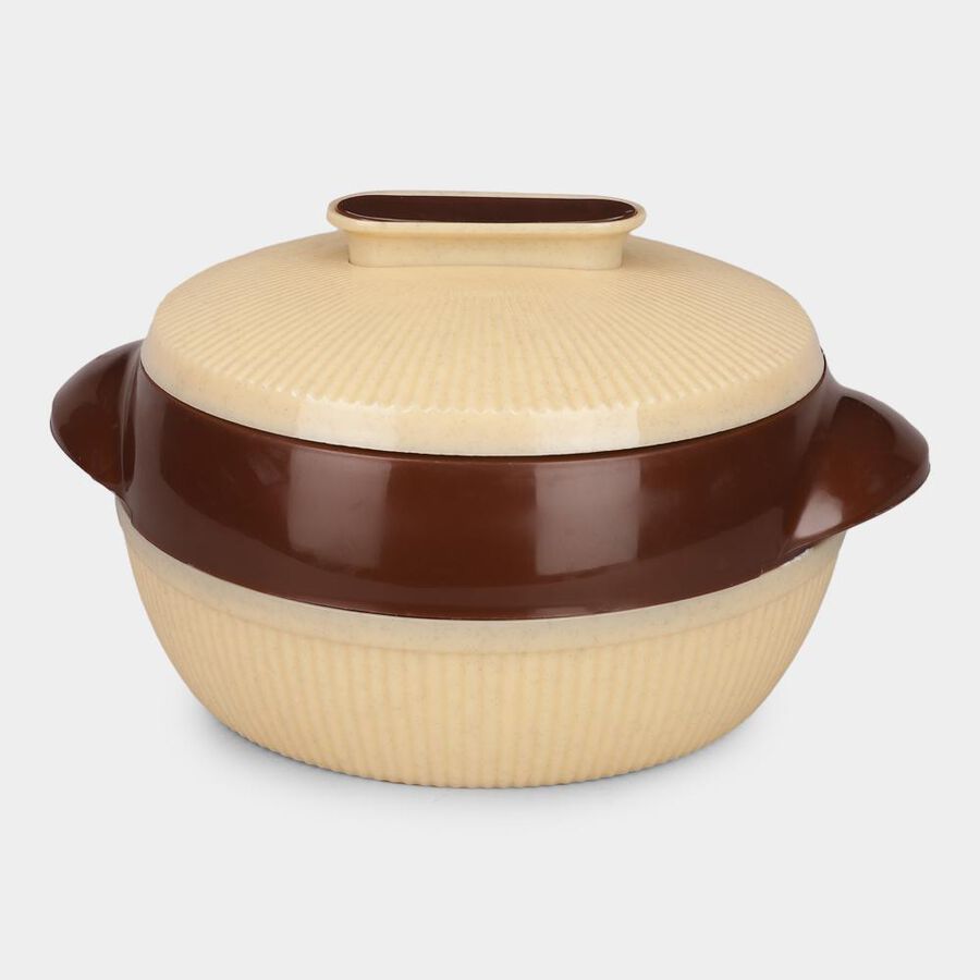 800ml Stainless Steel, Plastic Casserole, , large image number null