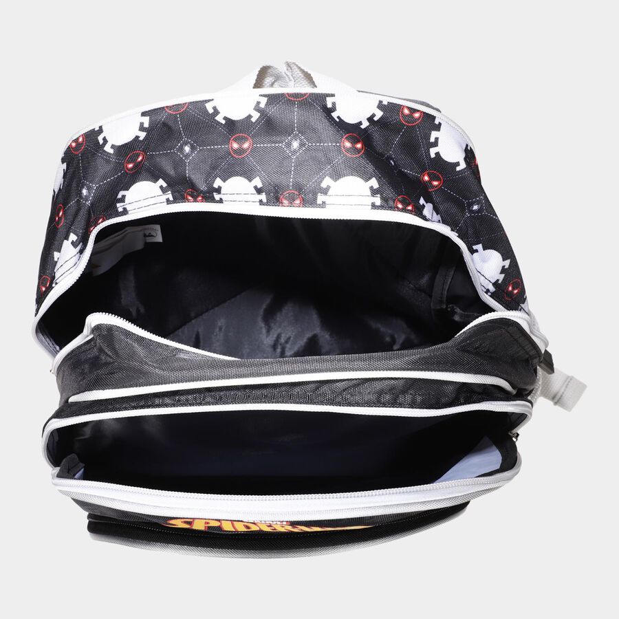 Kid's Spiderman Print School Bag, , large