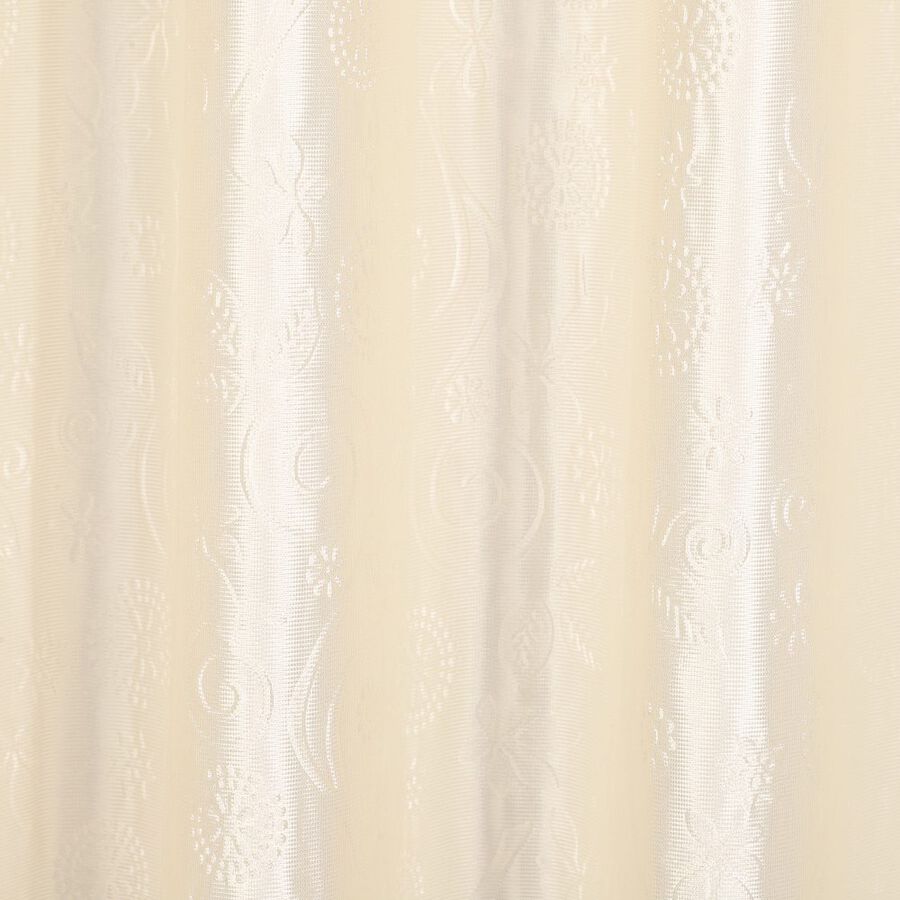 7ft. Cream Microfiber Door Curtain, , large image number null