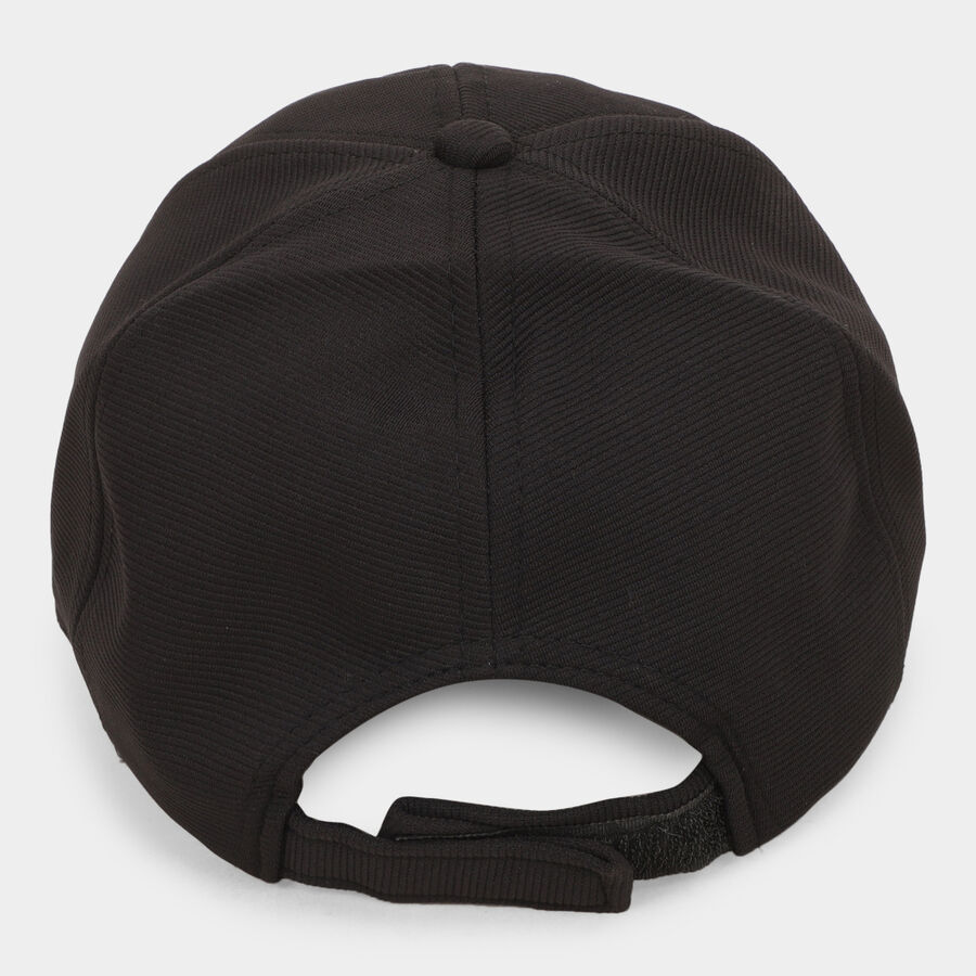 Black Men's Cotton Cap, , large image number null