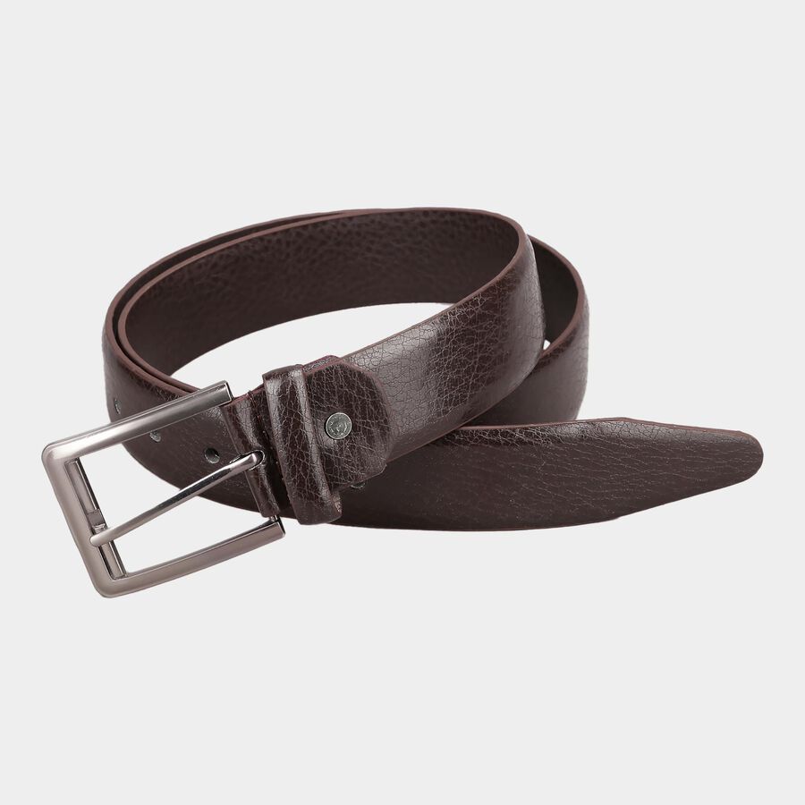 Men's Brown Polyurethane Casual Belt, , large image number null