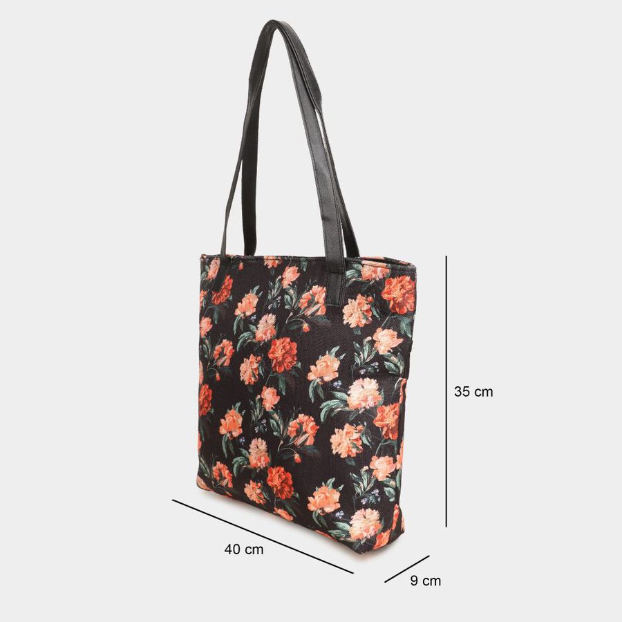 Women's Multicolour Fabric-Polyester Tote Bag, , large image number null