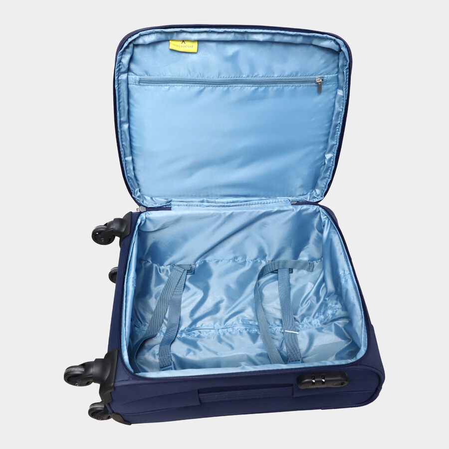 4-Wheel Polyester Soft Case Trolley, Small, , large image number null