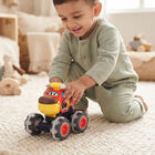 kid's Friction Powered Bull Monster Truck Toy, , small