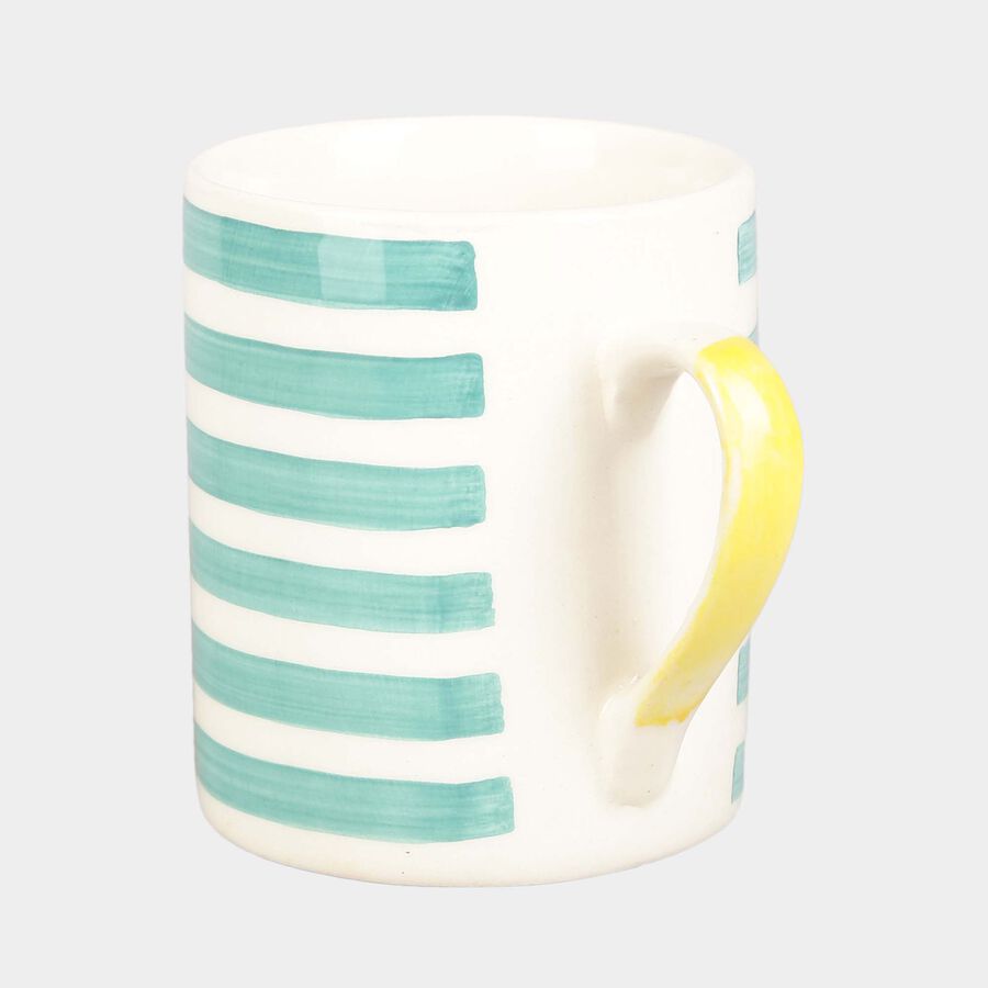 300 ml Stoneware Mug, Hand Painted Colour, , large image number null