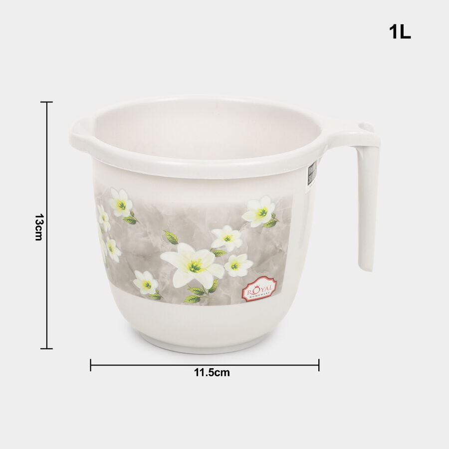1L Plastic Bath Mug, , large image number null