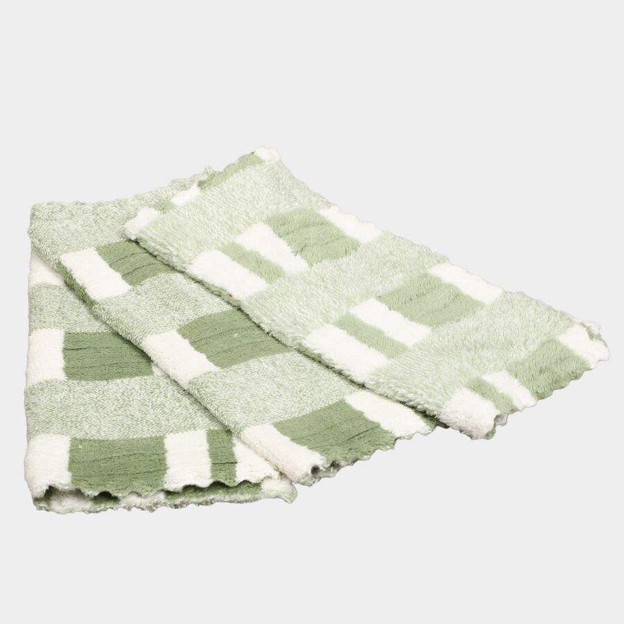 330 GSM Green Microfiber Face Towel, , large image number null