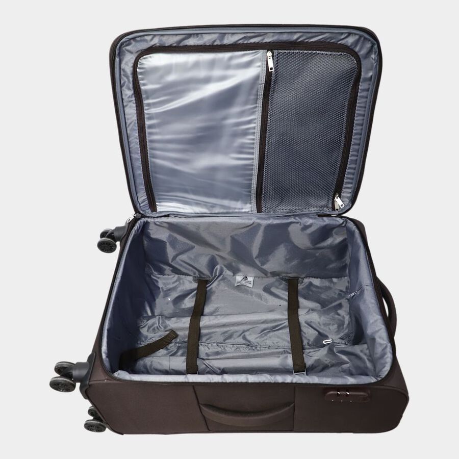 8-Wheel Polyester Soft Case Trolley, Medium, , large image number null