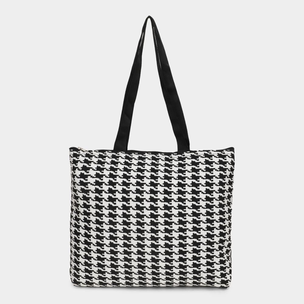 Lucky Charm                         Women's Black Fabric-Nylon Tote Bag