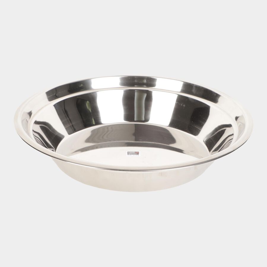 Silver Steel Parat Plate, , large image number null