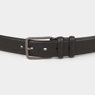 Men's Black Polyurethane Formal Belt, , small image number null