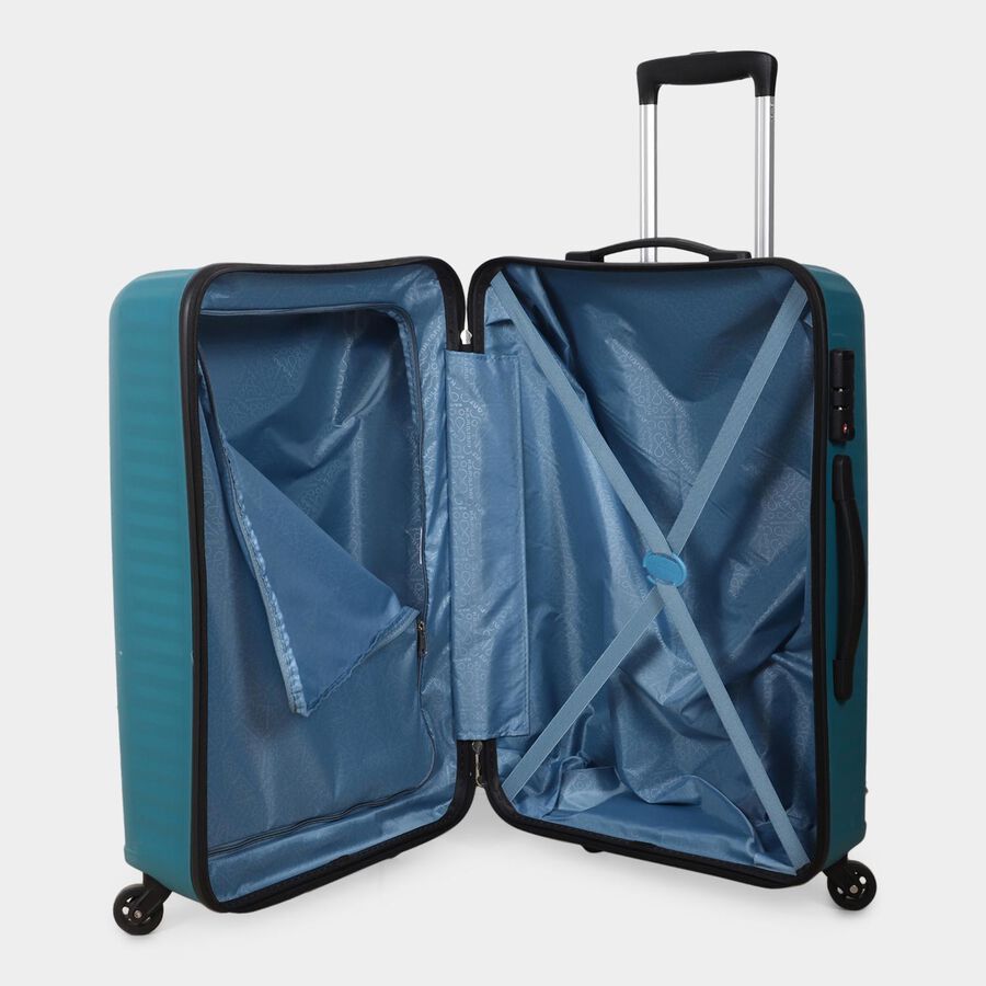 4-Wheel Light Green Polypropylene Hard Case Trolley, Medium, , large image number null