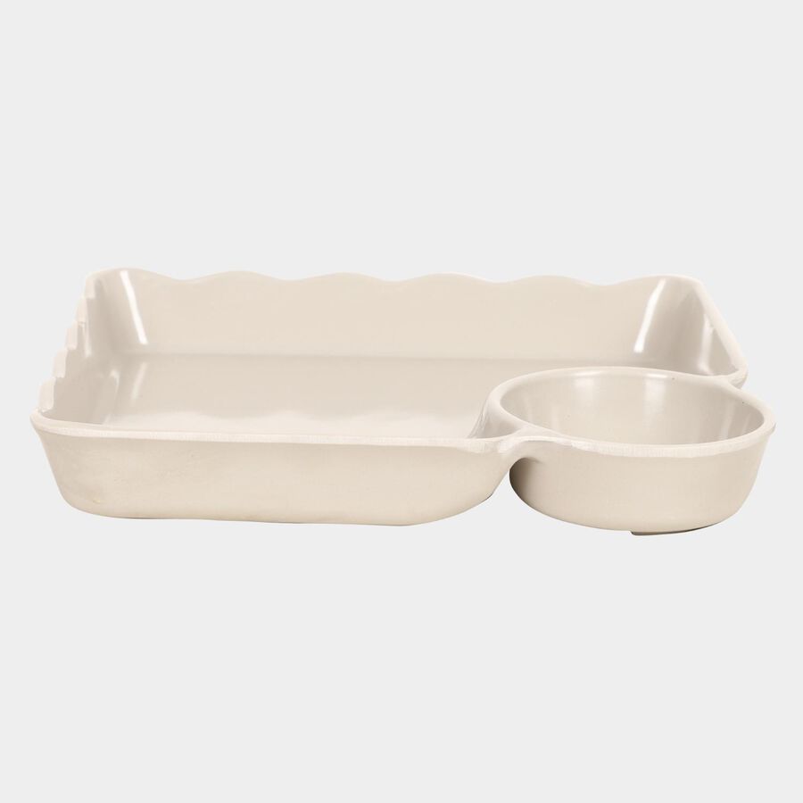 Melamine Snack Plate, Bowl Partition, , large image number null