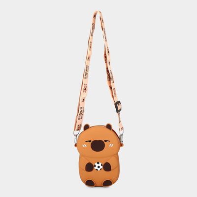 Kid's Cute Bear PU Sling Bag