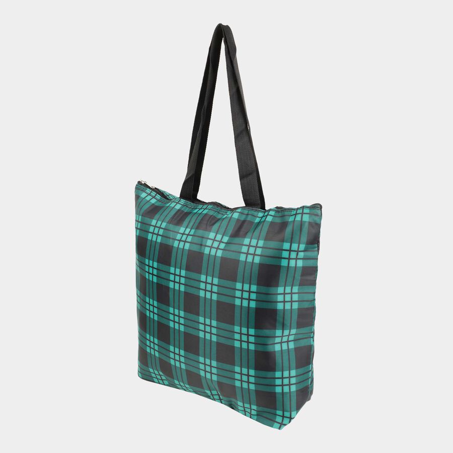 Women's Printed Fabric-Nylon Shopping Bag, Medium, , large image number null