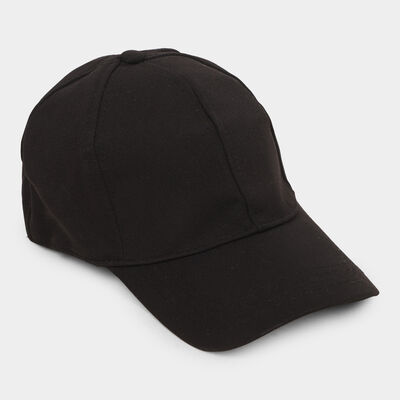 Black Men's Cotton Cap