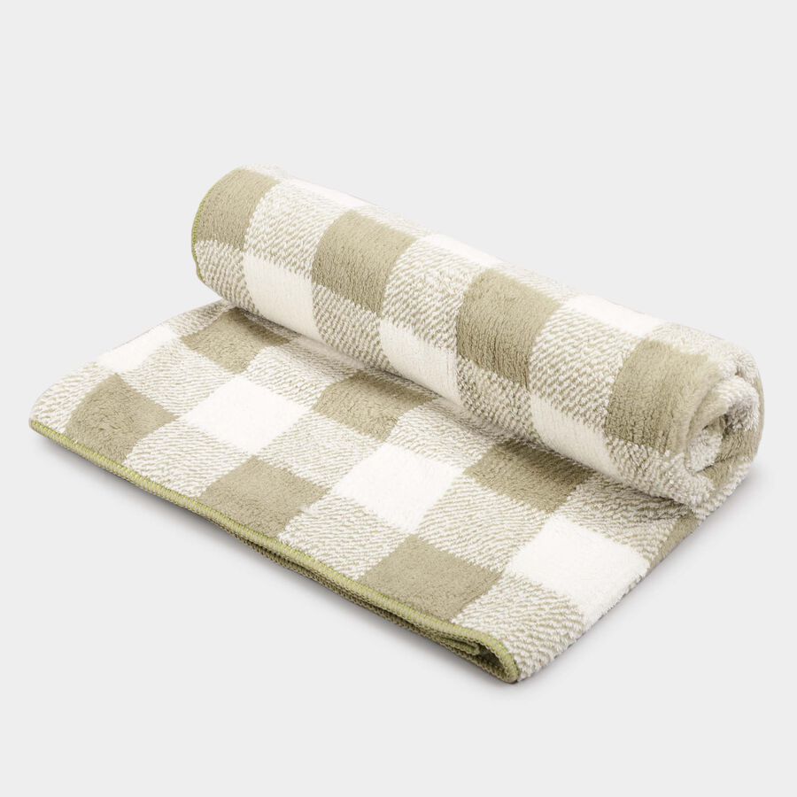 280 GSM Green Microfiber Bath Towel, , large image number null