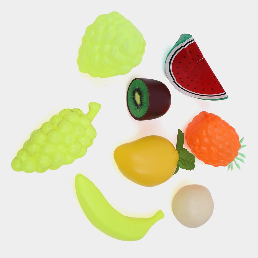 Plastic Fruit Set of 8, , large image number null