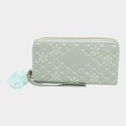 Women's Polyurethane Zipper Clutch Bag, , small image number null