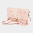 Women's Polyurethane Zipper Sling Bag, , small image number null