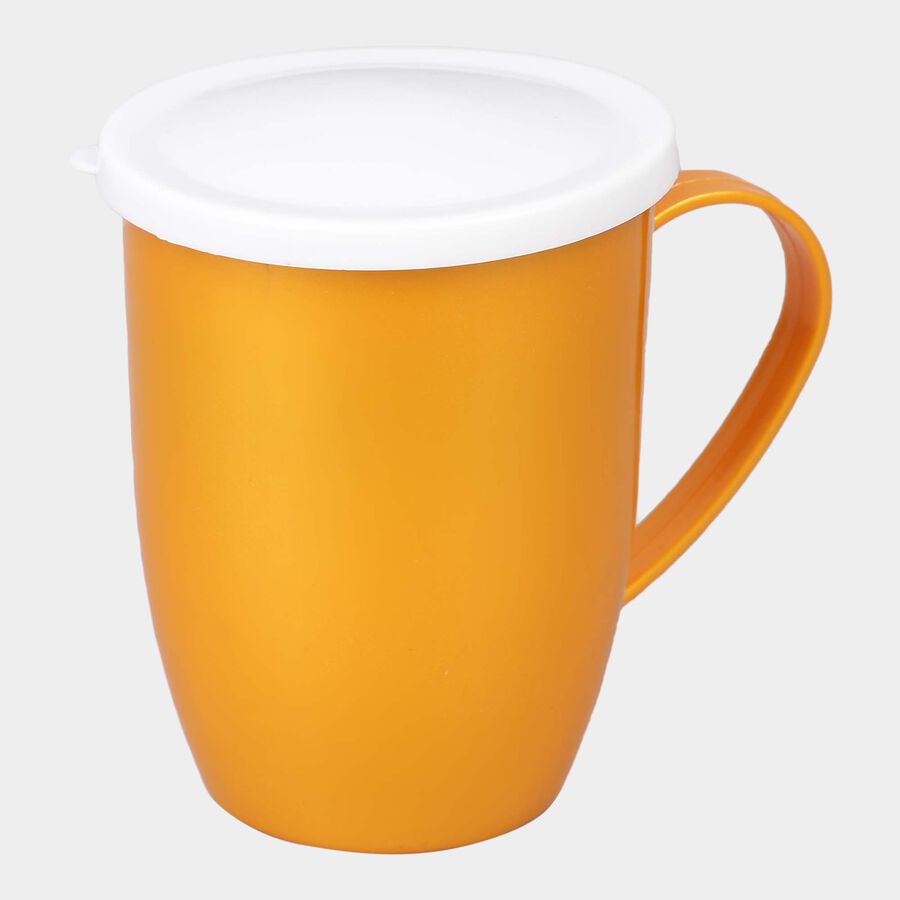 Plastic and Steel Mug, 225 ml, Microwave Safe, , large image number null