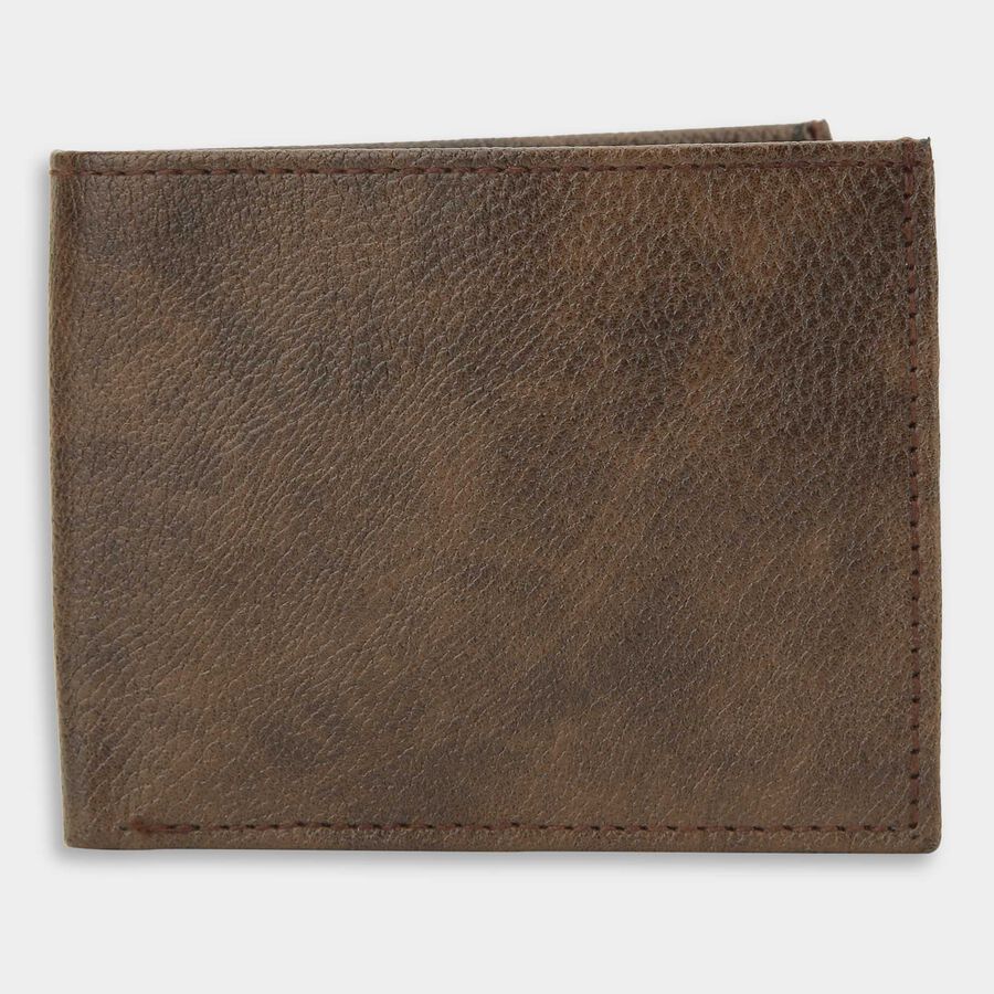 Men PU Brown Wallet, , large image number null