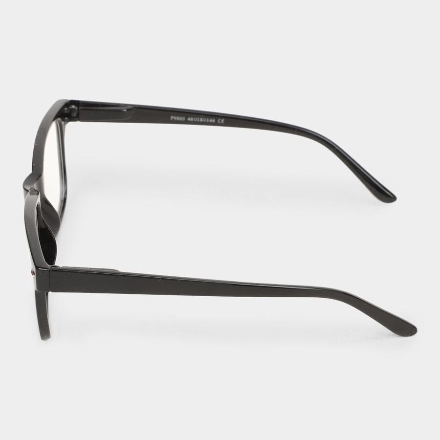 Clear Glass Plastic Wayfarer Frame - Color May Vary, , large image number null