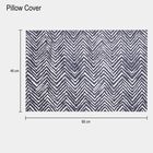 135 GSM Dark Grey Microfiber Double Bedsheet With Pillow Cover, , small image number null