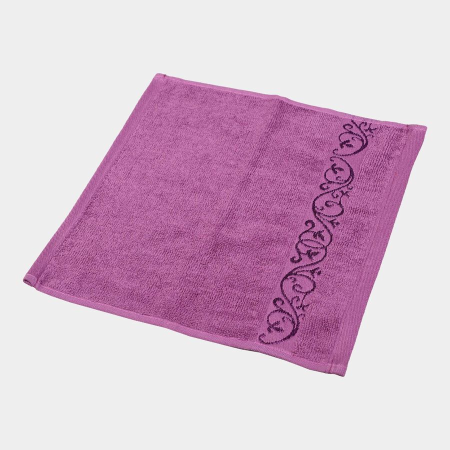 480 GSM Purple Cotton Face Towel, , large image number null