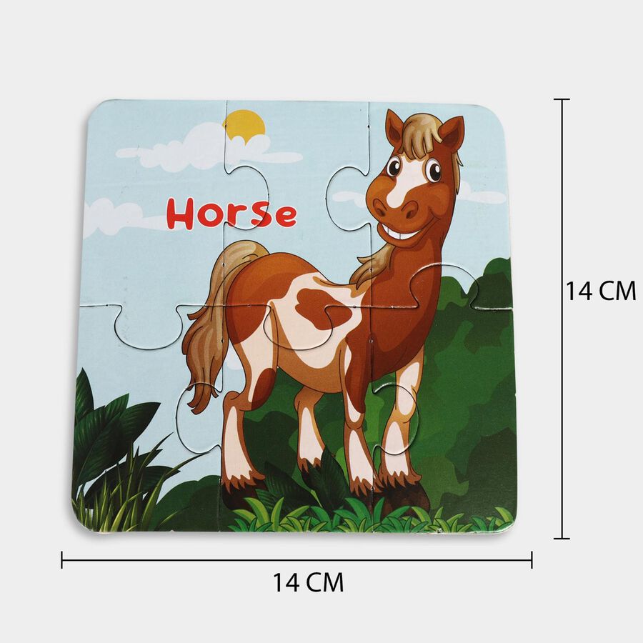Farm Animals Jigsaw Puzzle 6 Pcs, , large image number null