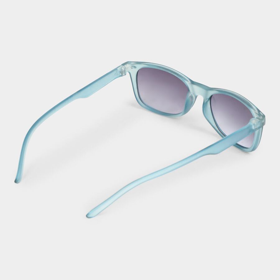 Kid's Plastic Clear Glass Wayfarer Sunglasses, , large image number null