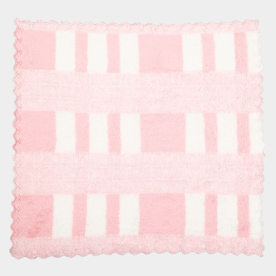 330 GSM Pink Microfiber Face Towel, , large