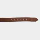 Men's Tan Leather Casual Belt, , small image number null