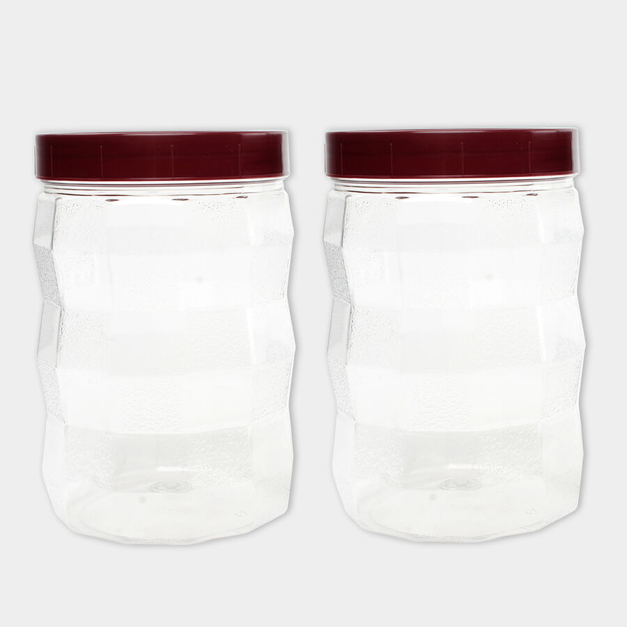 2 L Plastic Container Set of 2, , large image number null