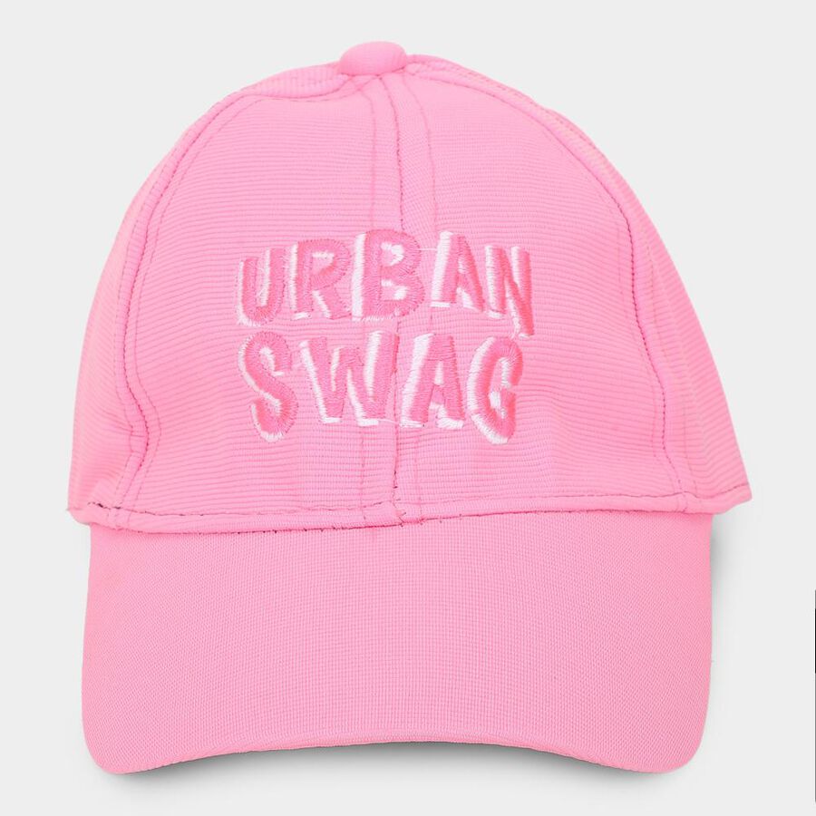 Kid's Pink Fabric Cap, , large