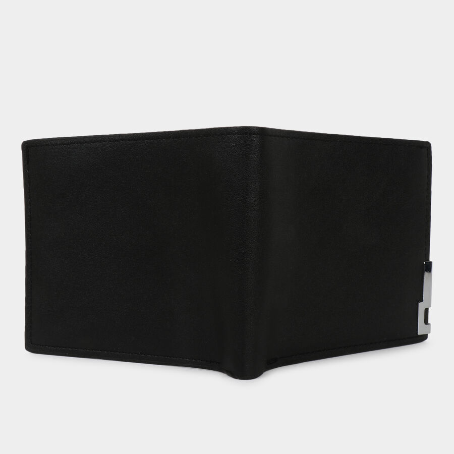 Men PU Black Wallet, , large image number null