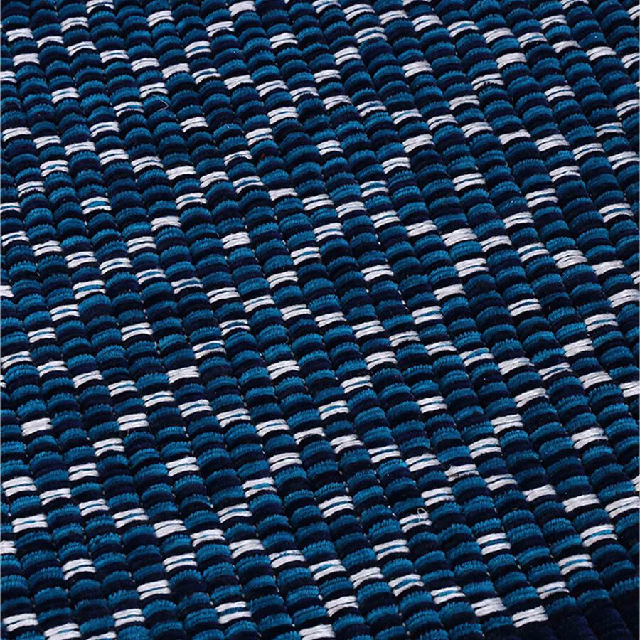 7ft. Blue Polyester Cotton Door Mat, , large image number null