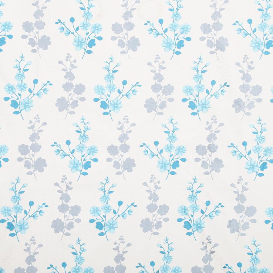 7ft. Light Blue Microfiber Door Curtain, , large image number null
