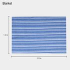 Blue Polyester Blanket, , small