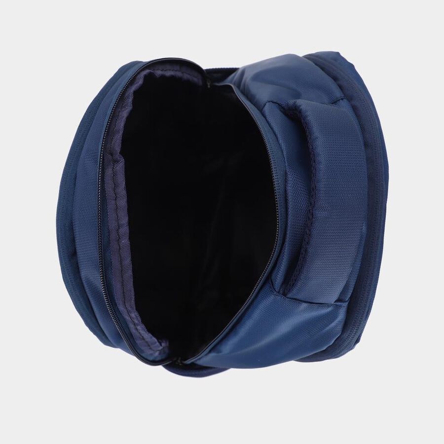Dark Blue Polyester Back Pack , , large