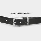 Men's Brown Polyurethane Belt, , small image number null