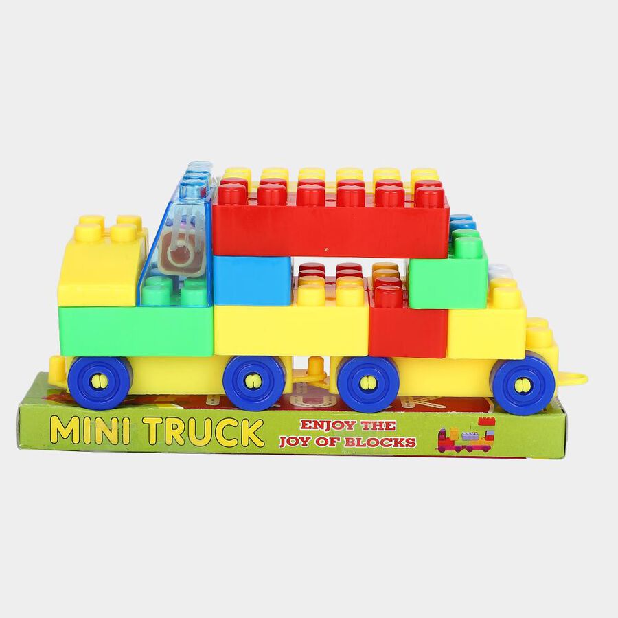 Kid's Purple Plastic Blocks, , large