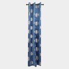 7ft. Blue Velvet Door Curtain, , small image number null