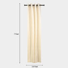 7ft. Cream Velvet Door Curtain, , small image number null