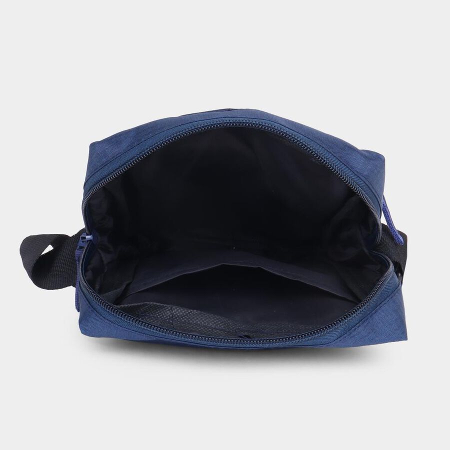 Men's Blue Canvas Sling Bag, , large image number null