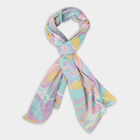 Women's Coral Polyester Scarfs, , small image number null